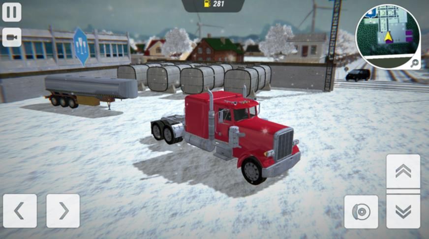 冬季卡车模拟运输九游版截图2