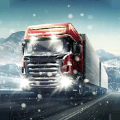 冬季卡车模拟运输九游版图标