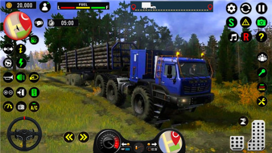 现代越野货物运输卡车游戏截图3