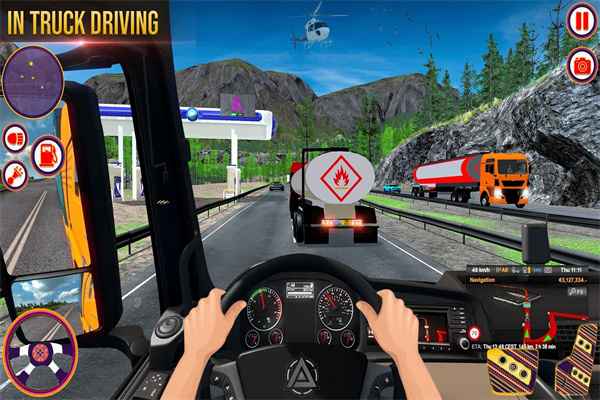 卡车驾驶模拟世界汉化版截图2