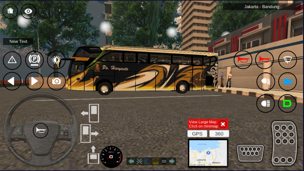 3D模拟公共汽车站汉化版
