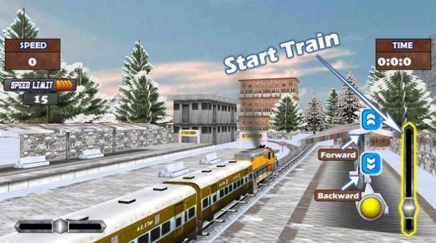 印度列车模拟驾驶游戏截图1
